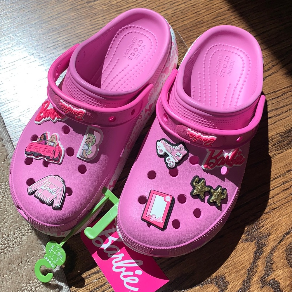 CROCS X BARBIE CUTIE CRUSH CLOG‎ SHOES